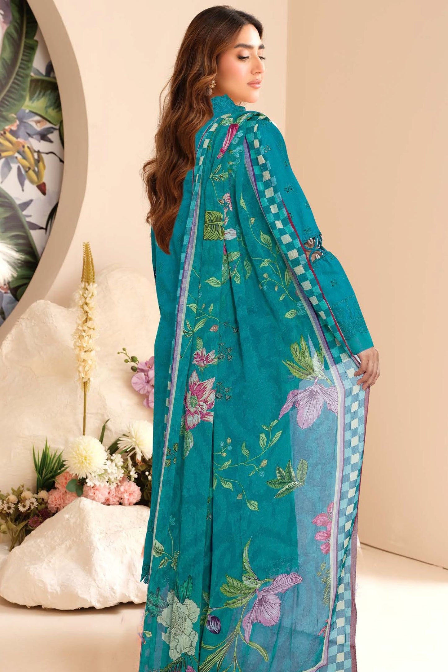 Johra Rabail ChikanKari Lawn JH-537