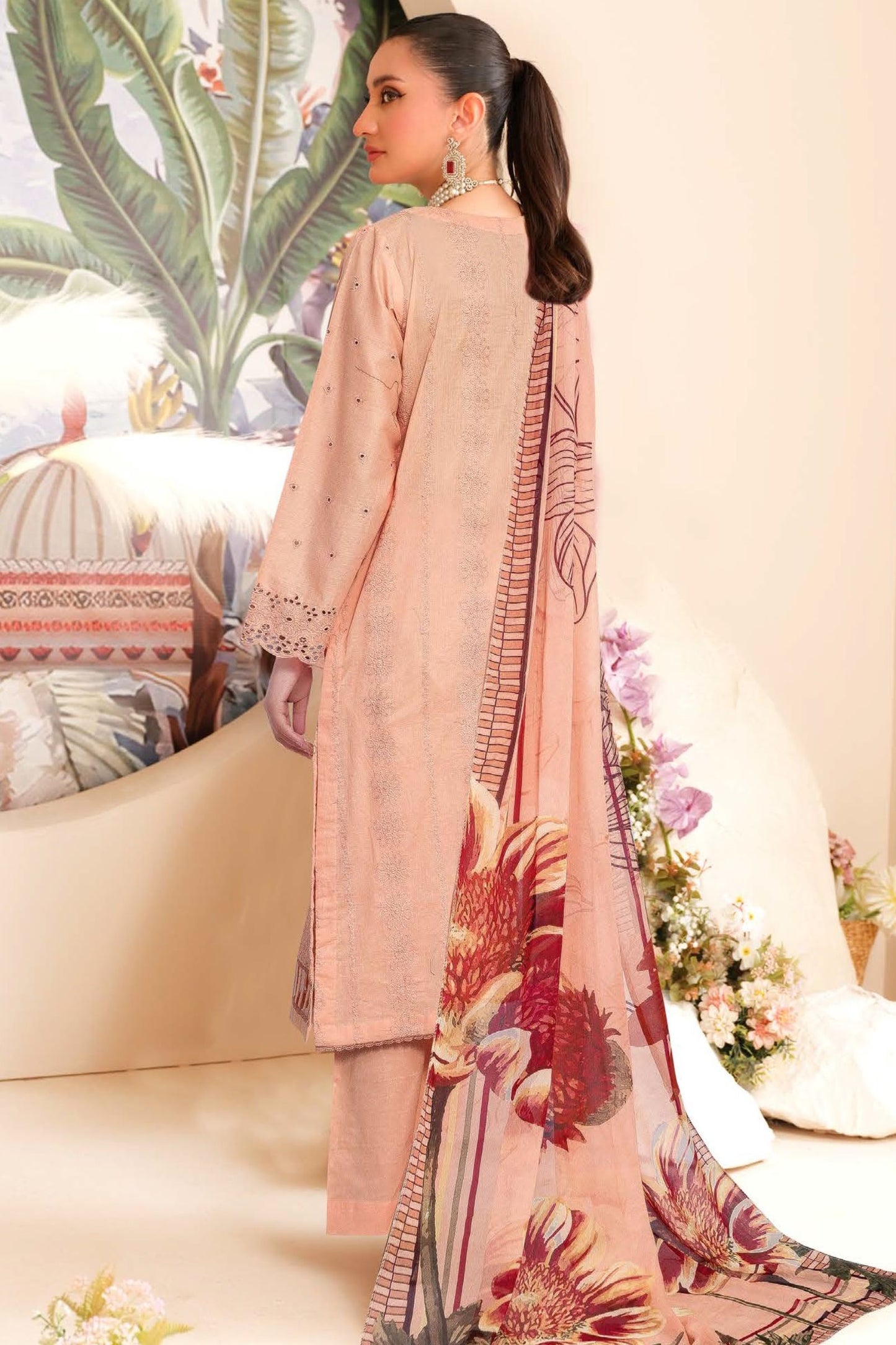 Johra Rabail ChikanKari Lawn JH-538