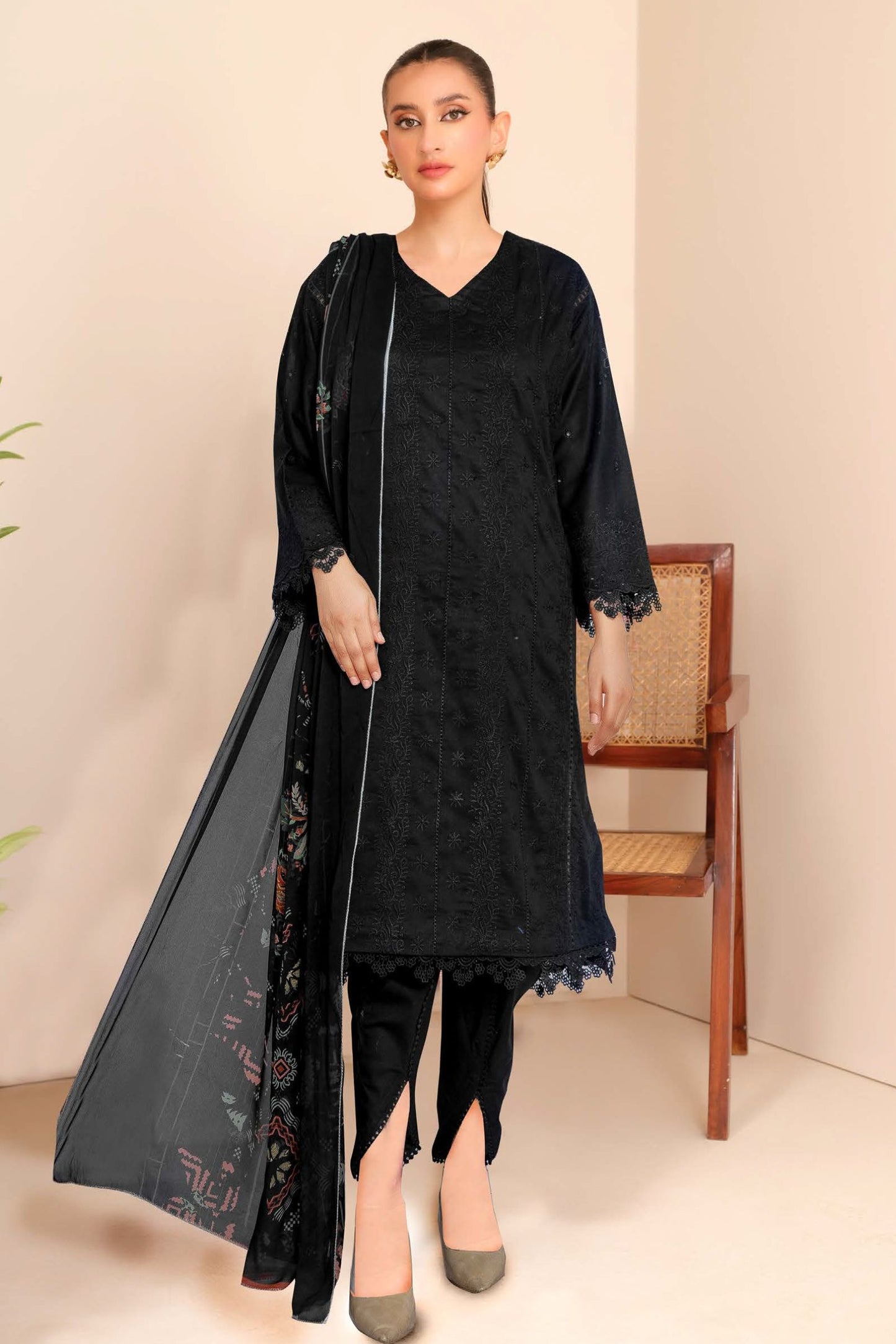 Johra Rabail ChikanKari Lawn JH-544