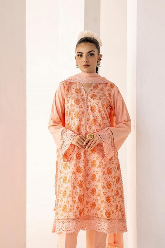 Mahee's Shahnai Embroidered Lawn MZ-17