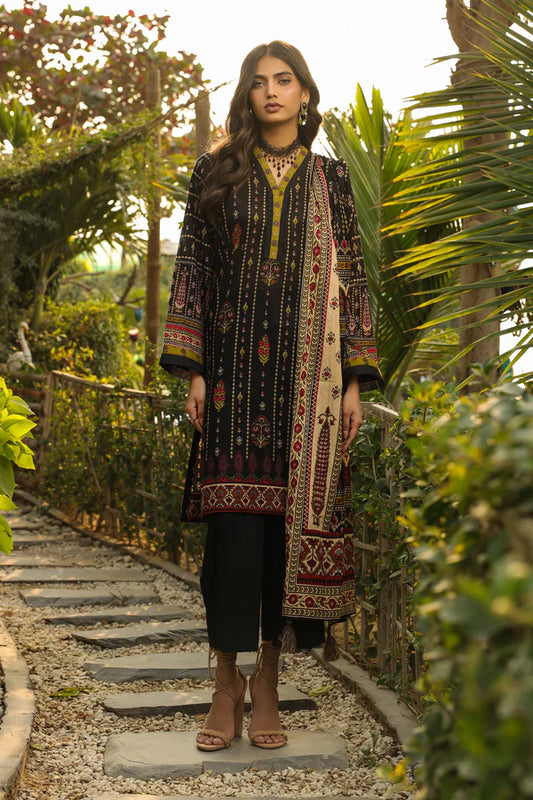 Lakhany Printed Lawn D-0011 A