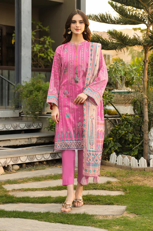 Lakhany Printed Lawn D-0011 B