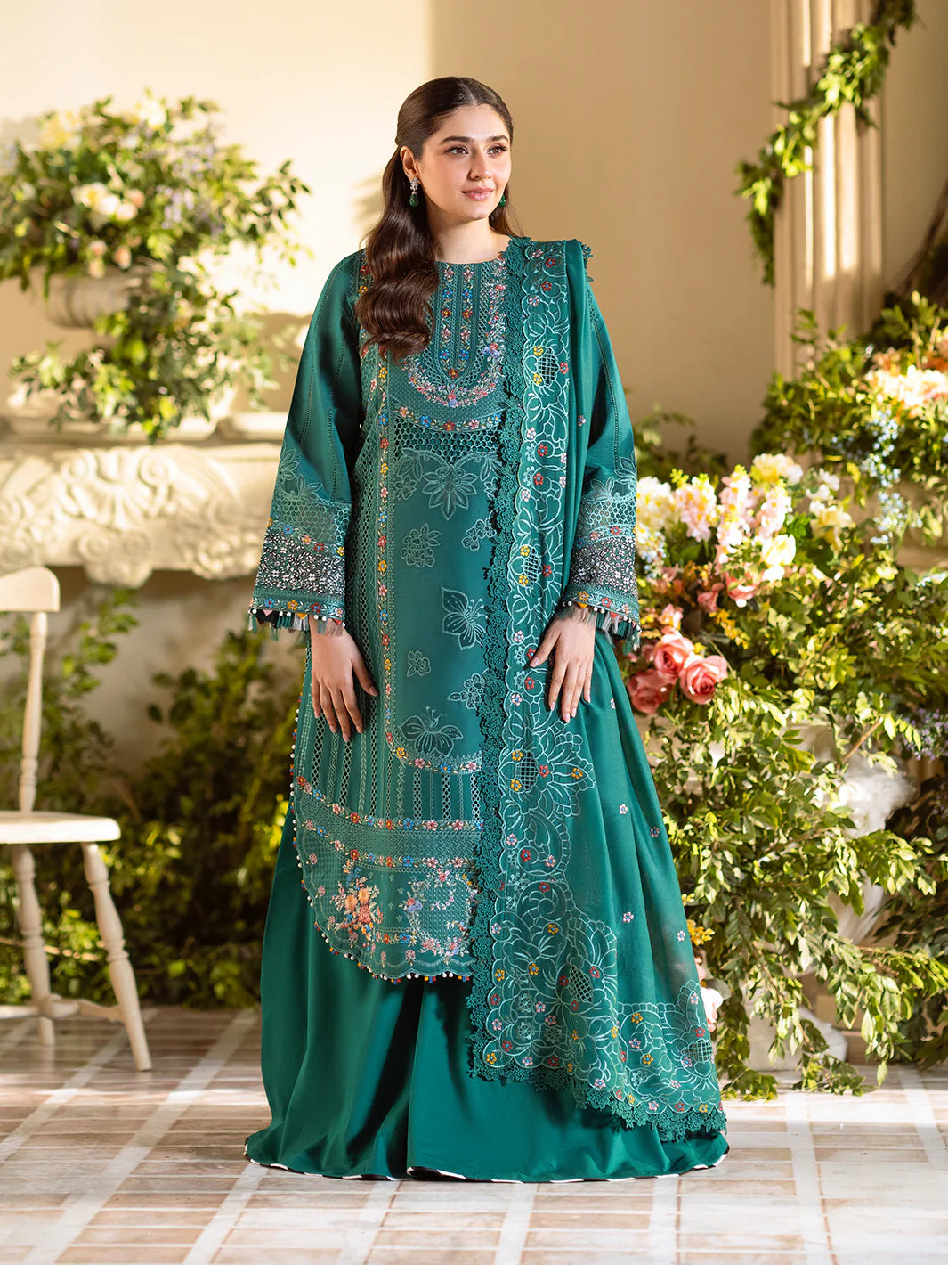 FREESIA EMBROIDERED LAWN '25 102-A