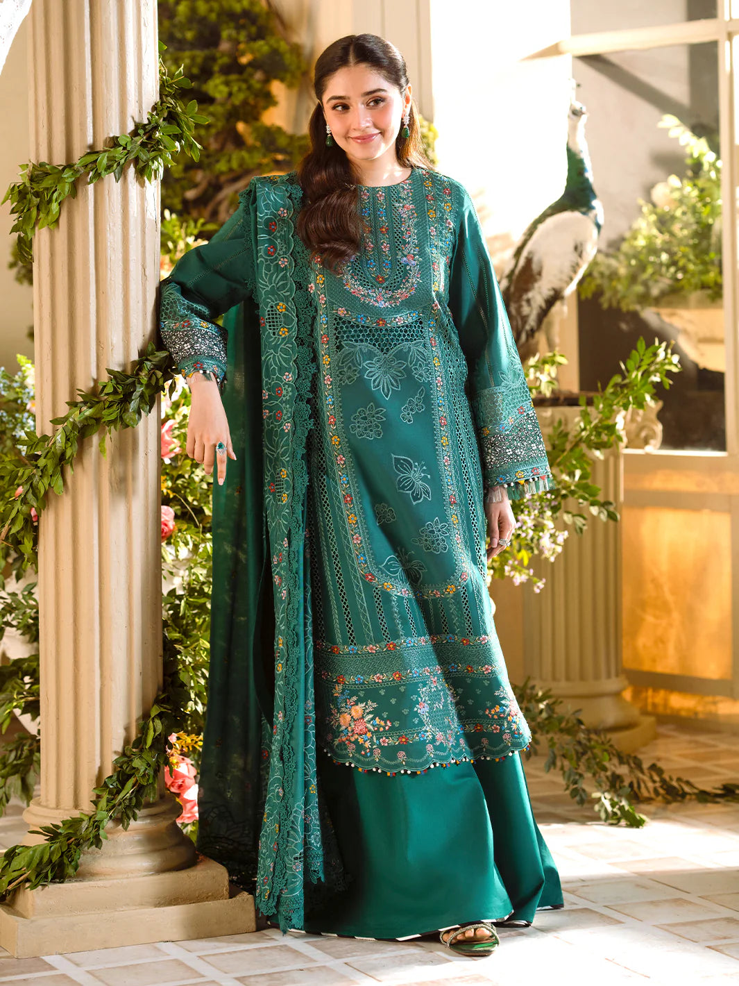 FREESIA EMBROIDERED LAWN '25 102-A