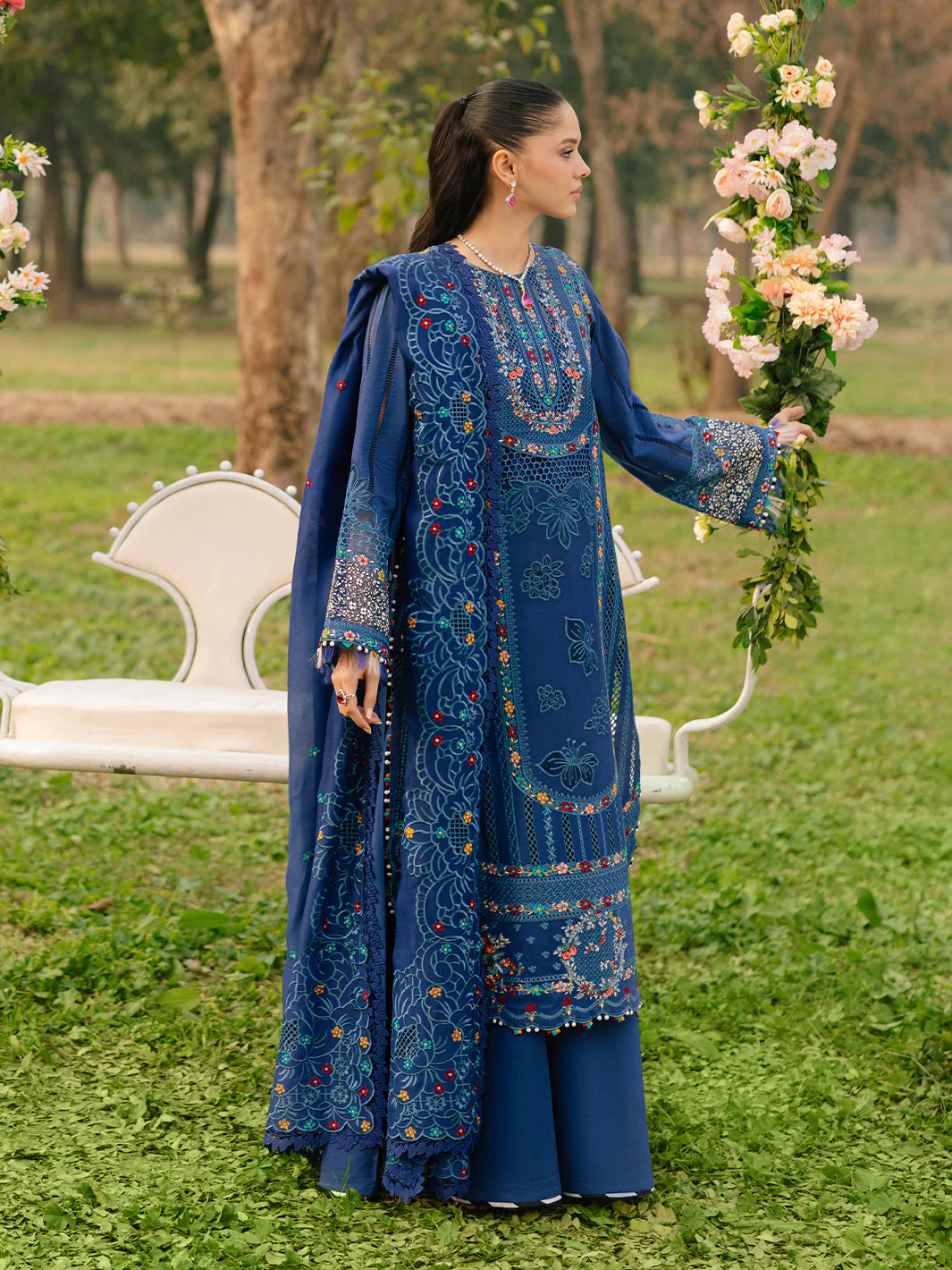 FREESIA EMBROIDERED LAWN '25 102-B