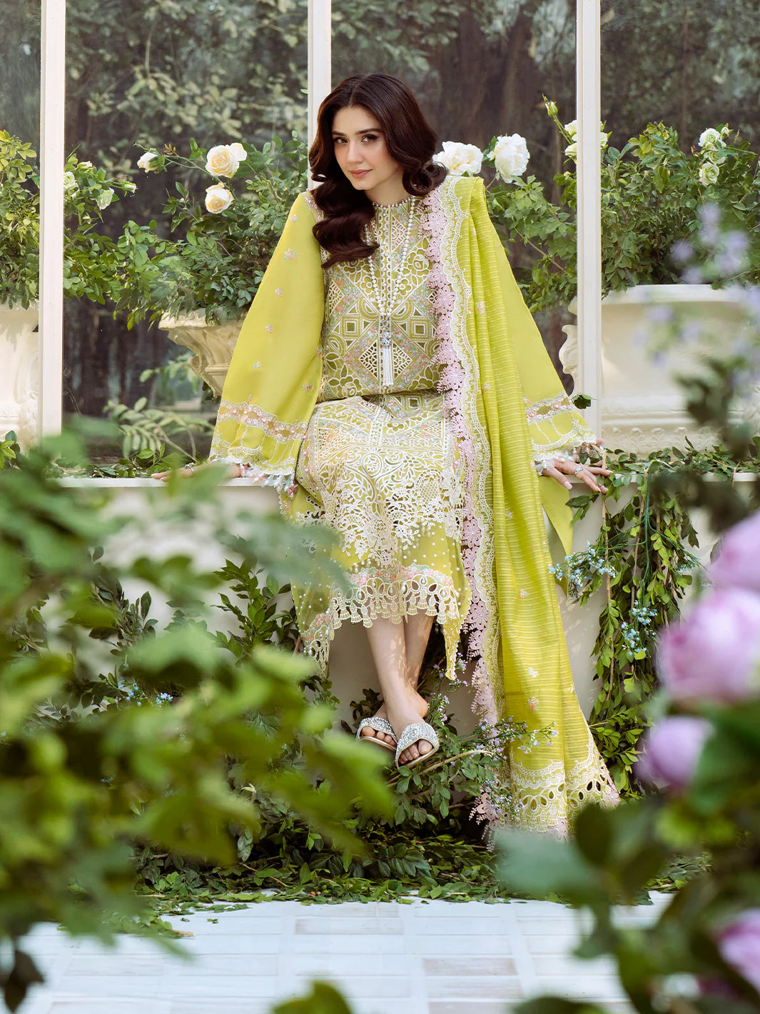 FREESIA EMBROIDERED LAWN '25 105-A