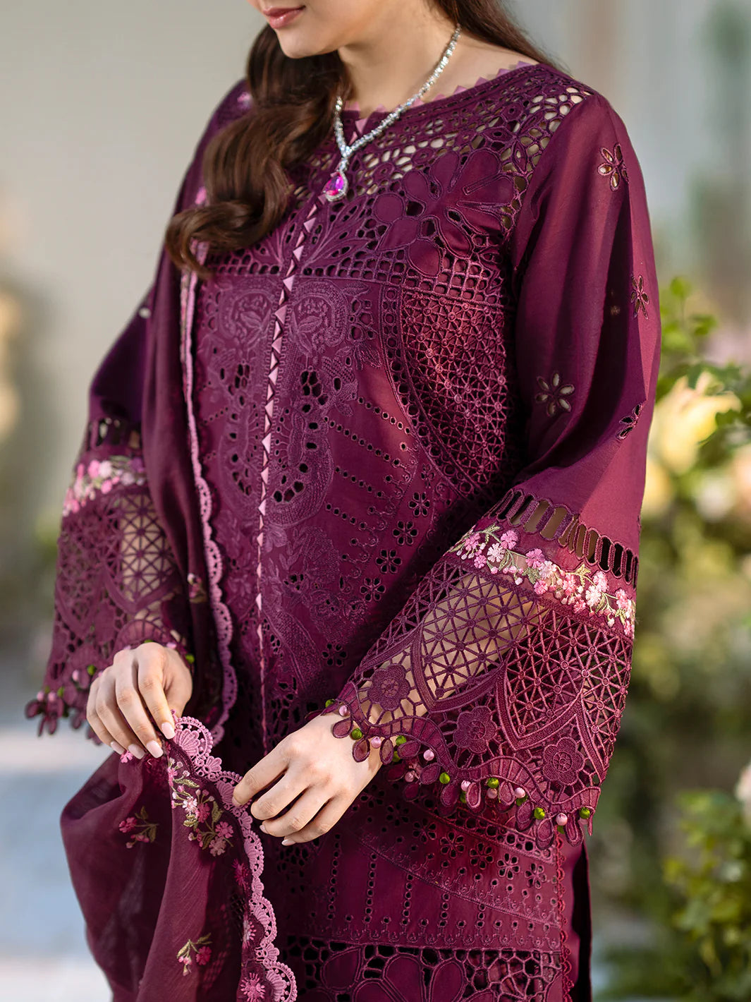 FREESIA EMBROIDERED LAWN '25 106-A