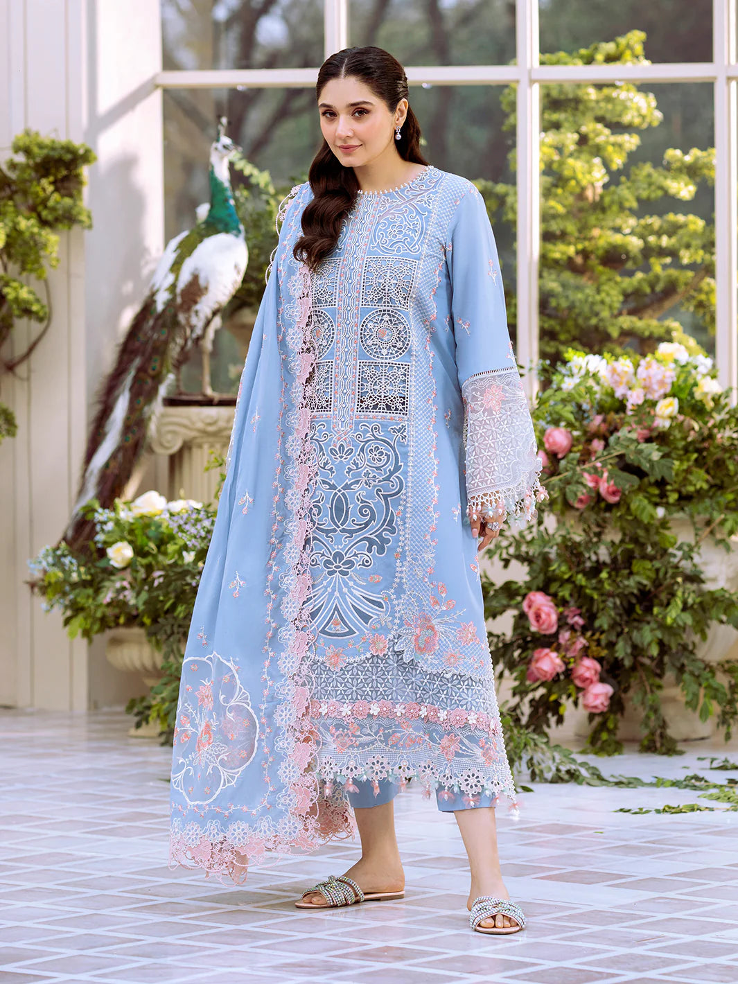 FREESIA EMBROIDERED LAWN '25 107-A