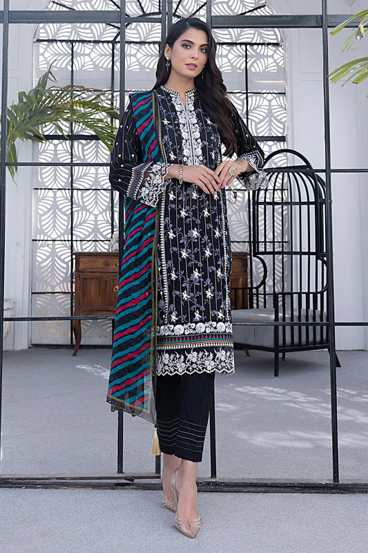 Lakhany Embroidered Lawn LZ-02