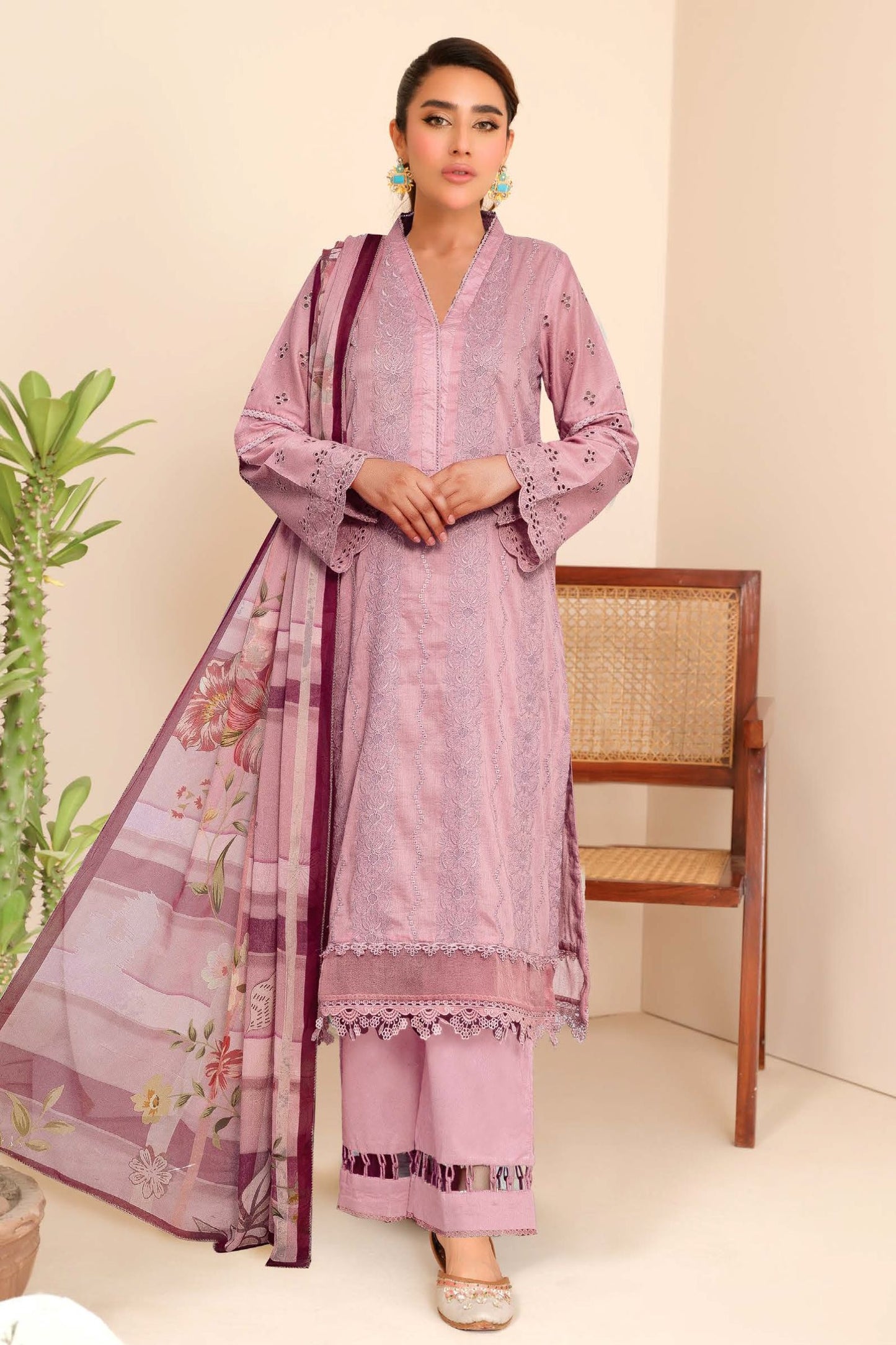 Johra Rabail ChikanKari Lawn JH-542