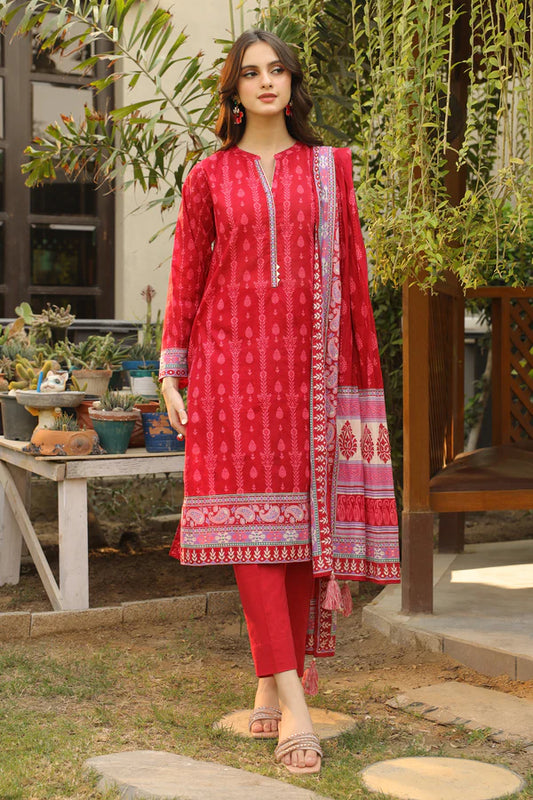 Lakhany Printed Lawn D-0103 A