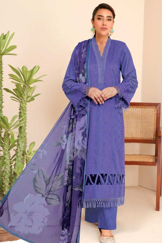 Johra Rabail ChikanKari Lawn JH-545