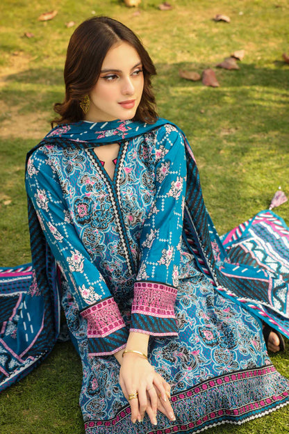 Lakhany Printed Lawn D-0012 B