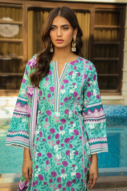 Lakhany Printed Lawn D-0013 A