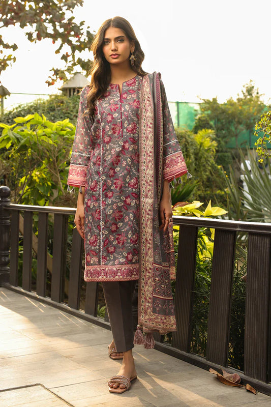 Lakhany Printed Lawn D-0033 A