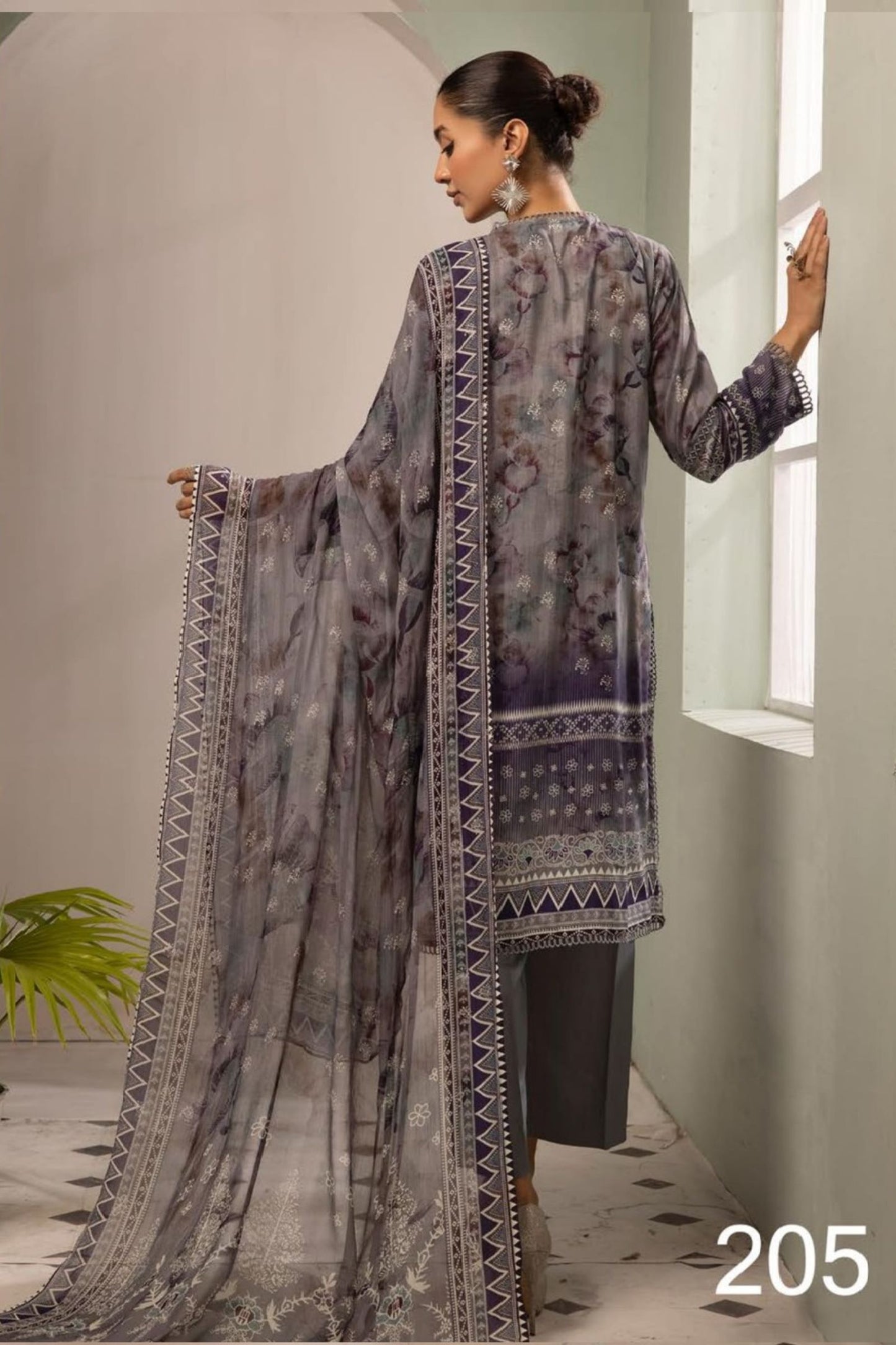 Huma Embroidered Viscose By Shaista D-06