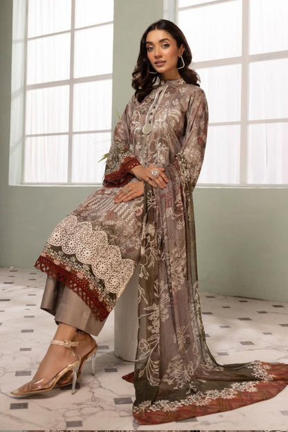 Huma Embroidered Viscose By Shaista D-09