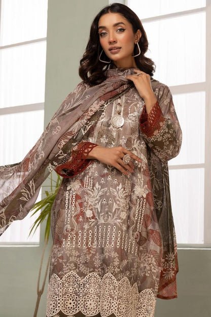 Huma Embroidered Viscose By Shaista D-09