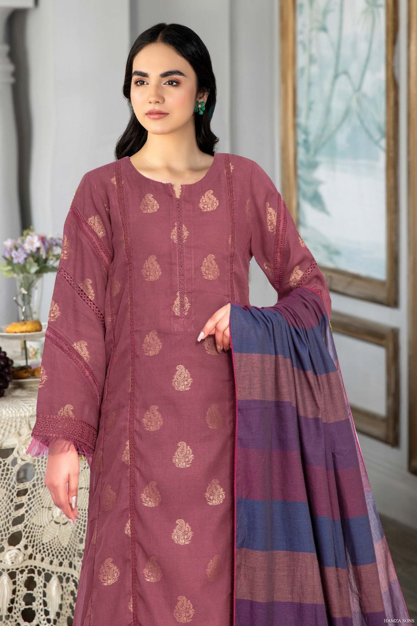 JOHRA Mysa Lawn Jacquard JH-555