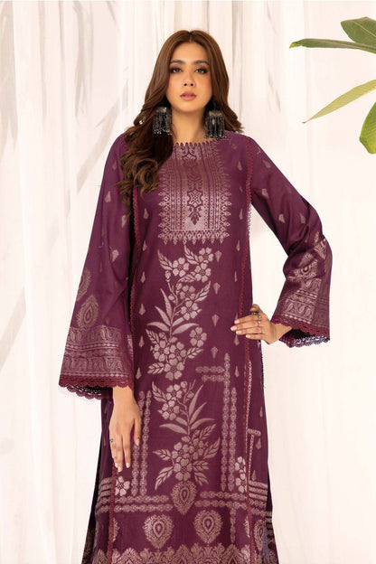 Lush 2Piece Jacquard Lawn JH-544