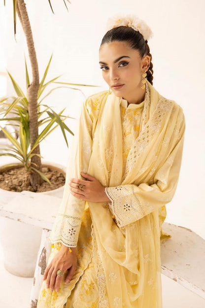 Mahee's Shahnai Embroidered Lawn MZ-14