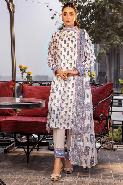 Safron Printed Lawn SGQ-01