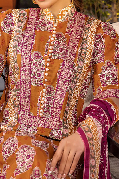 Safron Printed Lawn SGQ-11