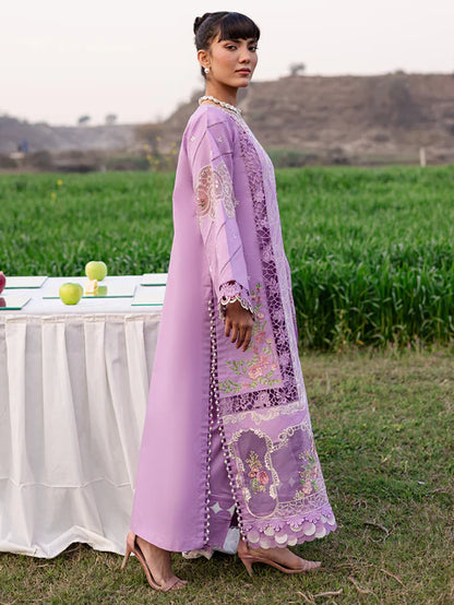 shangrila Embroidered Unstitched Lawn by parishay SHG - 04