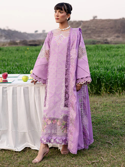 shangrila Embroidered Unstitched Lawn by parishay SHG - 04