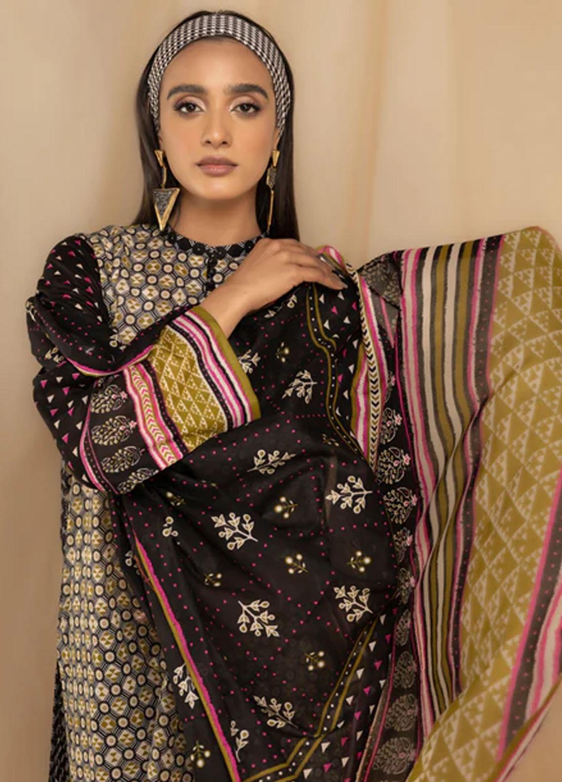 Lakhany Printed Lawn SR-0096-B