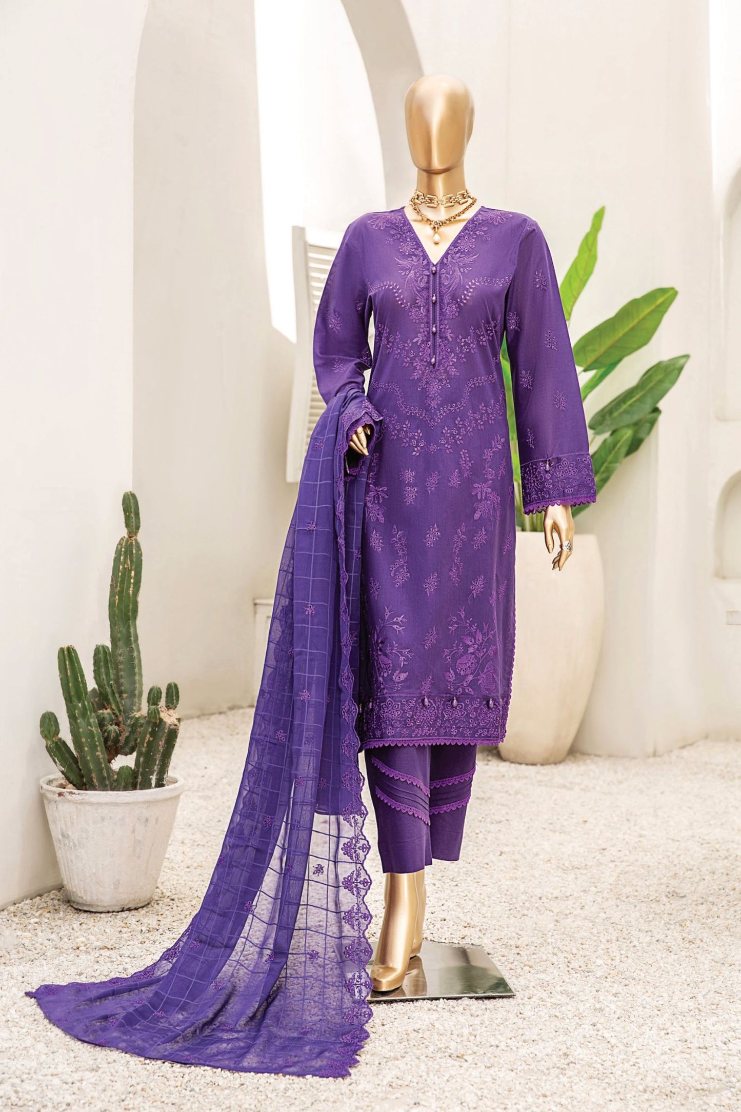 Umdah Emb Lawn By K Z Textile KZ-38