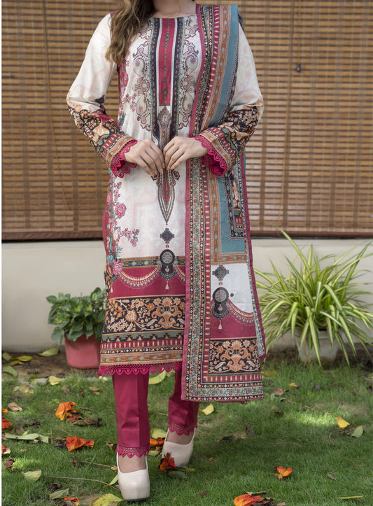 Misri Lawn Printed Lawn D-412