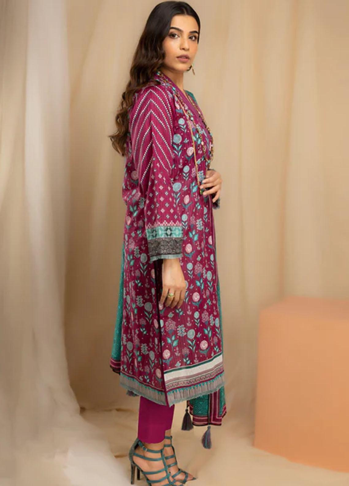 Lakhany Printed Lawn ZH-0033-B